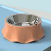 Pet Cat Dog Bowl For Food And Water, Stainless Steel Pet Feeding Bowl, Cat Bowls Non-Slip Stainless Steel Small Cat Food Bowls Durable Non-Skid Insula