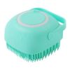 Pet Hair Comb Bath Brush Shampoo Brush Soft Silicone Comb Hair Scalp Massager For Dogs